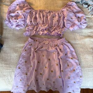 Urban Threads floral summer set size 8